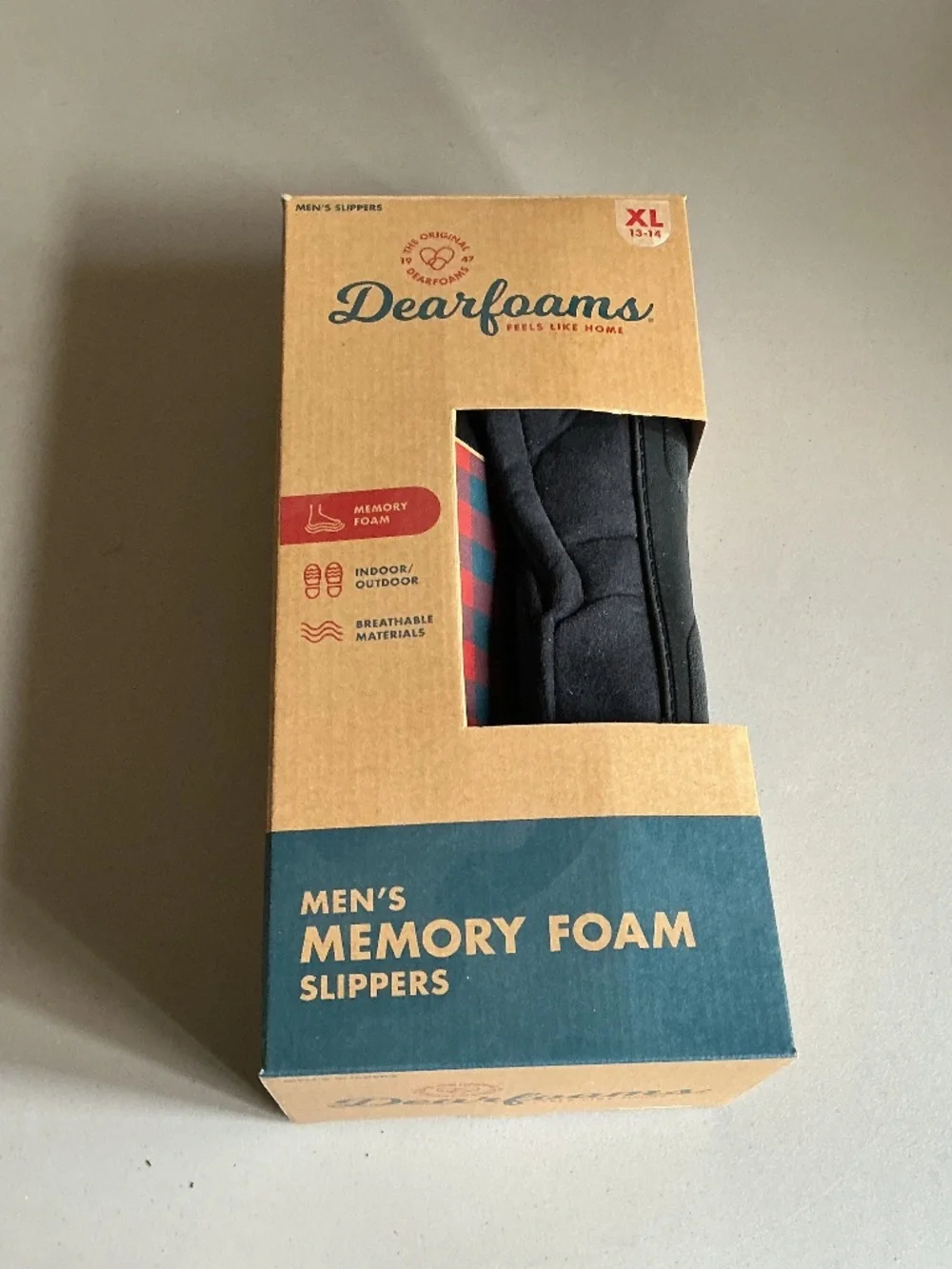 Men’s “Dearfoam” slippers